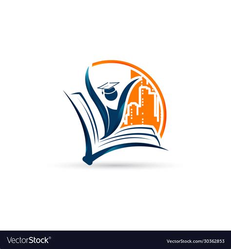 Education Logo Education Logo Template Swoosh Modern Education Logo