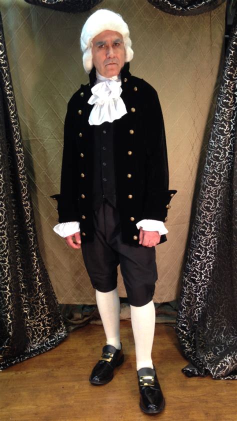 1st American President George Washington Costume Patriotic American
