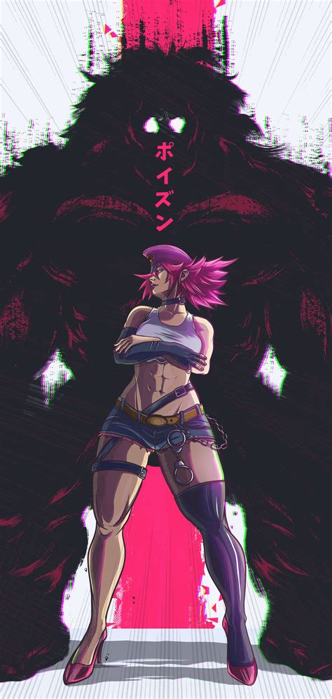 Poison Street Fighter V Street Fighter Personajes Poster