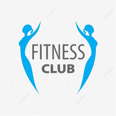 Fitness Club Logo Featuring Two Girls In Vector Format Vector Arts