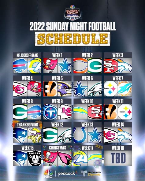 Nfl Monday Night Football Schedule For 2024 Ola Lauryn