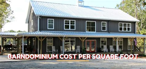 How Much Does It Cost To Build A Barndominium Detailed Guide