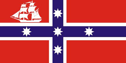 It was designed in 1908. Local Flags in Victoria (Australia)