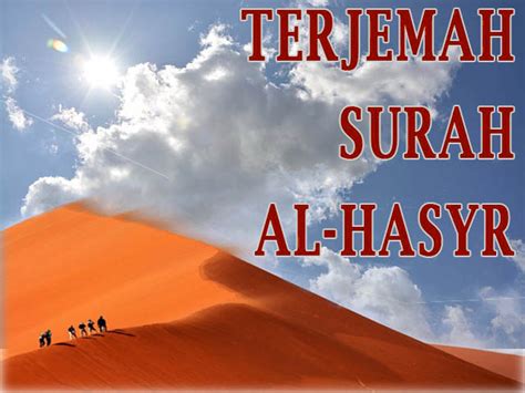 Terjemah Surah Al Hasyr Ayat 21 24 By Makna Al Quran