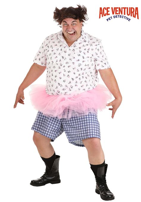 Ace Ventura Tutu Costume For Plus Size Adult Men