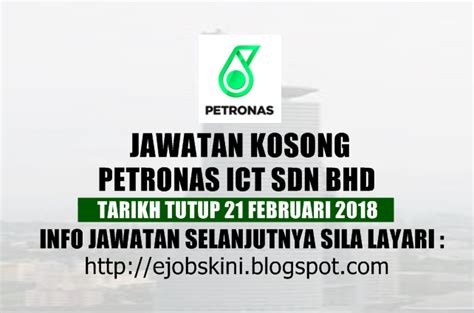 Shipments available for petronas chemicals polyethylene sdn bhd, updated. Jawatan Kosong PETRONAS ICT Sdn Bhd - 21 Februari 2018