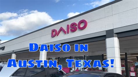 Daiso Experience In Austin Texas Walking Around To See The Different