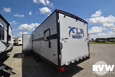 2020 Xlr Micro Boost 27lrle Toy Hauler Travel Trailer By Forest River