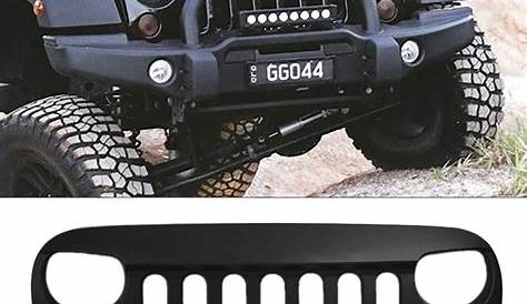 angry grille jeep wrangler