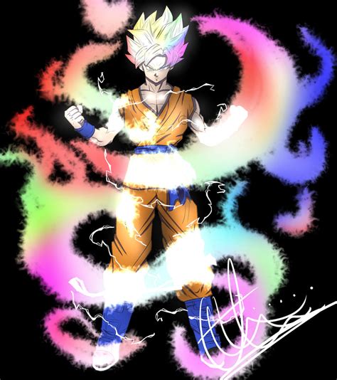 Goku Infinity Saiyan By Slydemaster On Deviantart