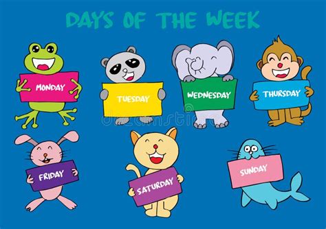 Days Of The Week Clipart