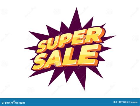Super Sale Banner Template Design Big Sale Special Offer End Of