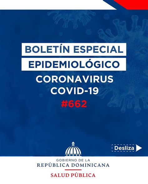 Salud Pública Rd On Twitter Boletín Especial Epidemiológico 662