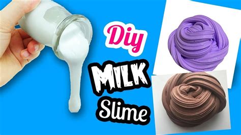 3 DIYComo Fazer Slime Fluffy MILK SEM ESPUMA DE BARBEARTem Slime Sem