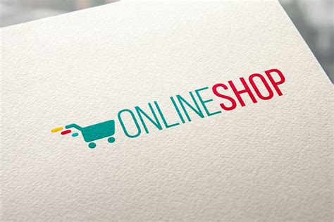 Online Shop Logo By Barsrsind Shop | TheHungryJPEG.com