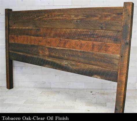 Reclaimed Wood Hanging Headboard Headboard With Posts Choose Your Size