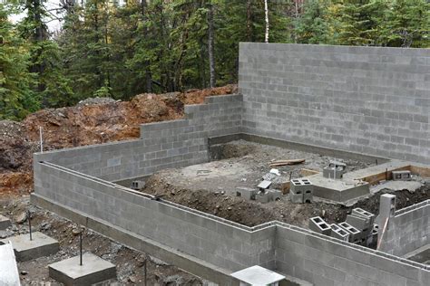 Foundation Walls Ak House Project