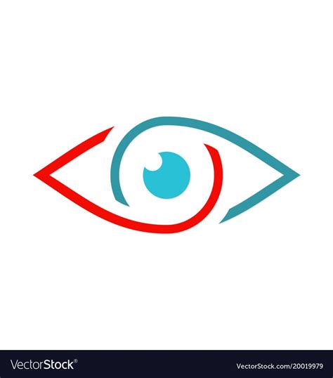 Eye Vision Monitor Optic Logo Vector Image On Vectorstock Optic Logo