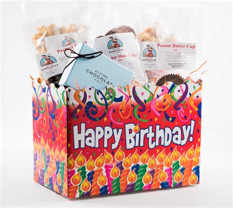 Happy Birthday T Box Alpine Chocolat Haus