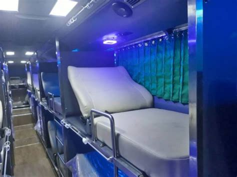 Sleeper Bus With Huge Beds And Comfort Room Going To Bicol Wows