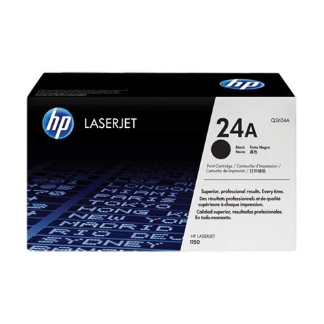 This document explains how to install and maintain the consumables for the hp laserjet 1150 and 1300 series printers, which consist of the pickup roller, the printer separation pad. HP 24A (Q2624A) Black LaserJet Toner Cartridge for HP ...