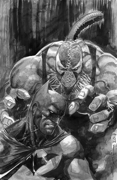 Bat And Bane By Ardian Syaf Batman Fan Art Batman Artwork Bane