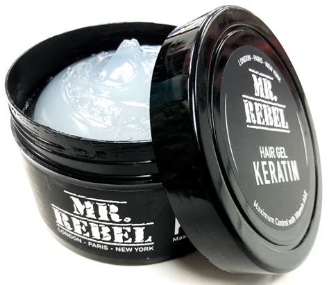 Keratin complex hair relaxers & straightening keratin treatments. Mr. Rebel hair gel keratine 450 ml - Superdrogist.com