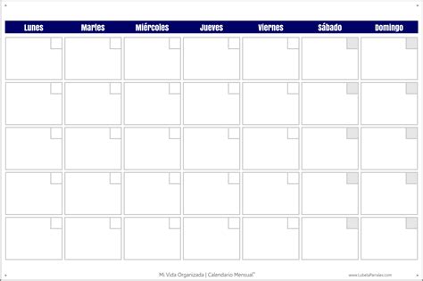 Calendario Anual En Blanco Anual Calendario Plantilla En Blanco Images