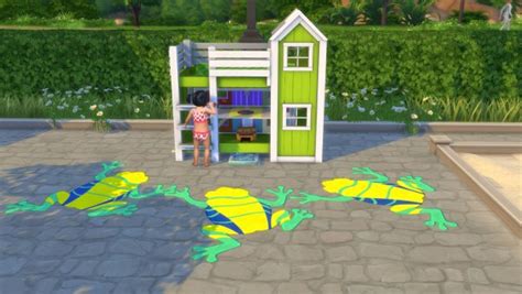 Mod The Sims Froggys Toddler Playground By Snowhaze • Sims 4 Downloads