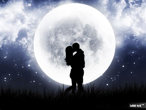 Look around and you will see these romantic pictures strewn all around you. Romantic Full Moon | Flickr - Photo Sharing!