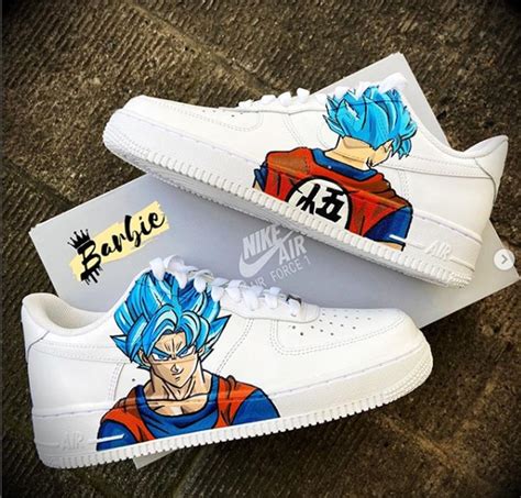 But unlike cell, these awesome kicks will not regenerate if damaged! AF1 Nike Dragon Ball "Goku" | THE CUSTOM MOVEMENT