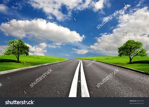 Wide Road Stock Photo 65831047 Shutterstock