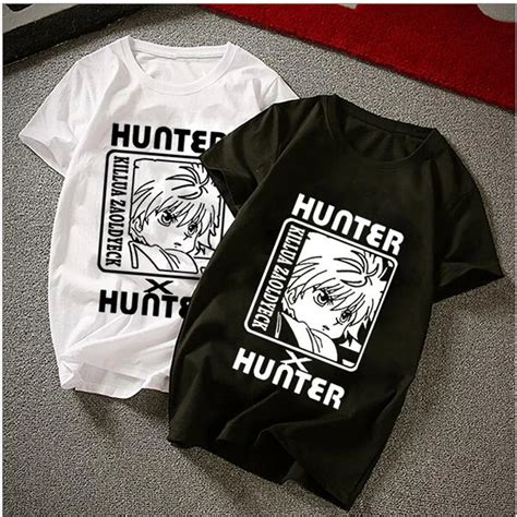 Hunter X Hunter Mens And Womens Design T Shirt Gon Freecss Cosplay T Shirt New Anime Kurapika T