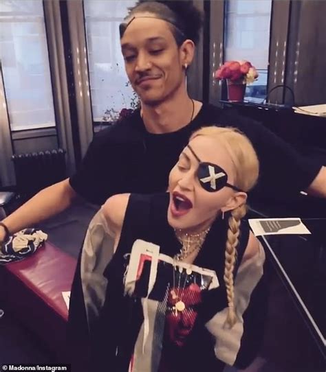 The legendary pop powerhouse, 61, shared a related video: Madonna shares photos of family and boyfriend in Maldives ...