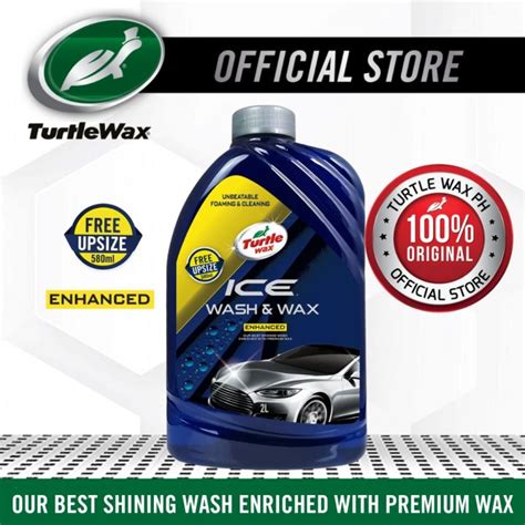 Turtle Wax Ice Premium Car Care Wash Wax 2L 404102 Lazada PH