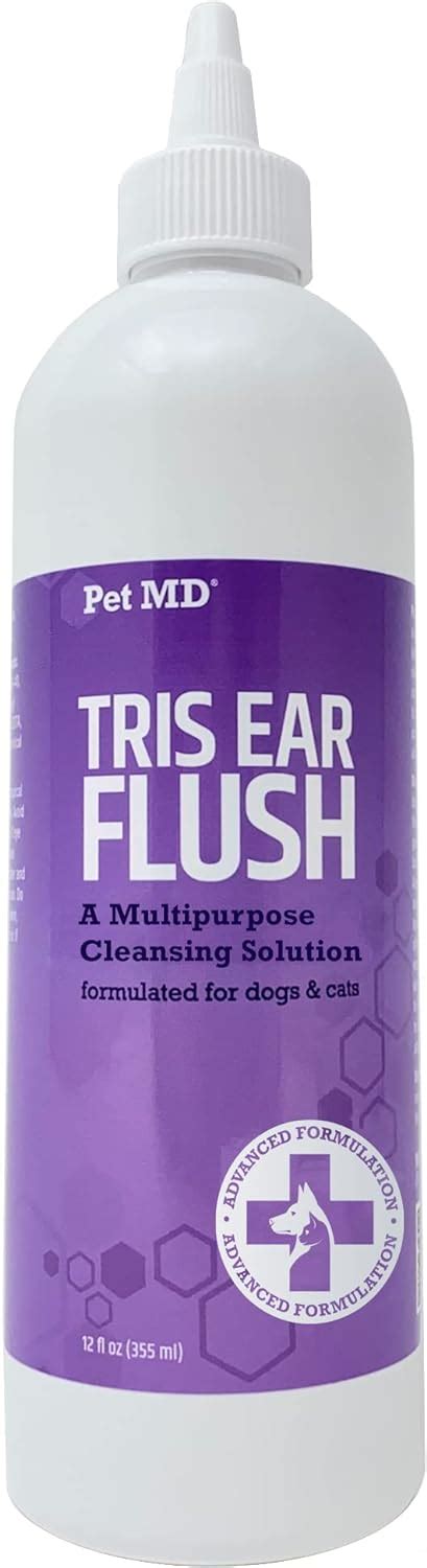 Buy Pet Md Veterinary Tris Flush Cat And Dog Ear Cleaner Dog Ear Flush