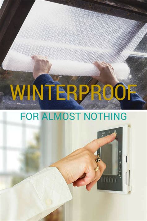 8 Wise Ways To Winter Proof Your Home For Practically Nothing Diy