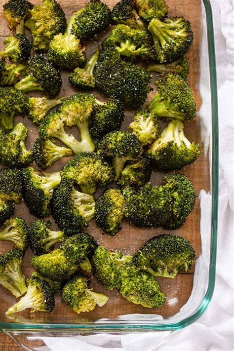 Roasted Broccoli Recipe Perfectly Crisp Tender Dinner Then Dessert
