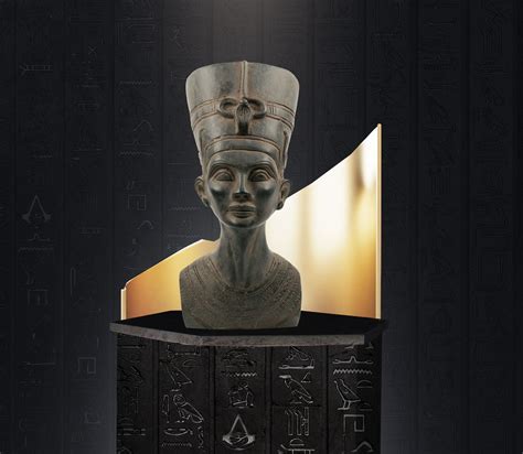 gorgeous queen nefertiti most beautiful lady in ancient egypt etsy in 2022 basalt stone