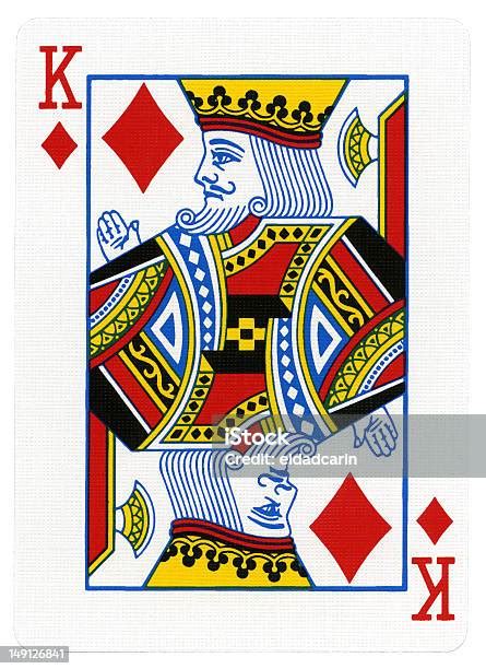 Playing Card King Of Diamonds Stock Photo Download Image Now King
