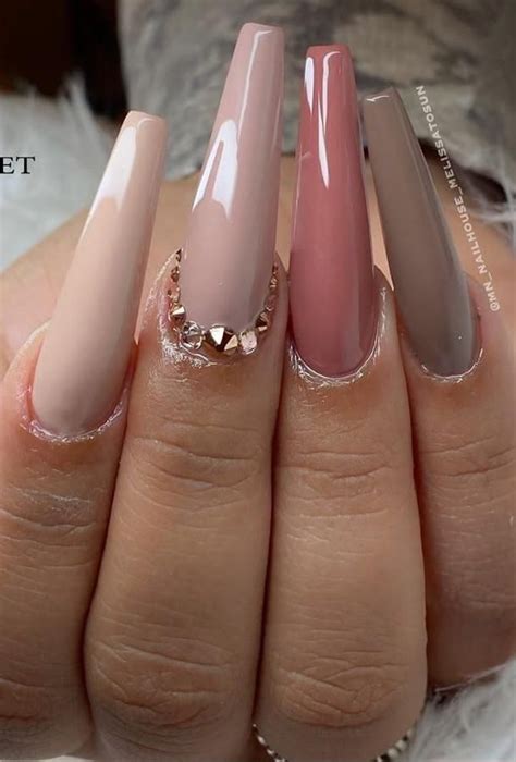 40 Beautiful Pink Coffin Nails Designed For You In This Spring Lily