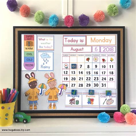 Interactive Calendar For Kids