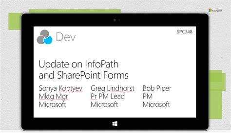 Future Of Infopath Spc14 Notes From Office And Sharepoint Forms