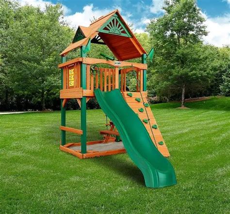 Tree frogs swing sets are built with chemically free, natural premium lumber which come from certified mills that have sustained yield forest management. Small Backyard Playsets: The 10 Best Playsets for Small ...