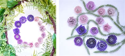 Spiral Paper Flower 14 Free Templates