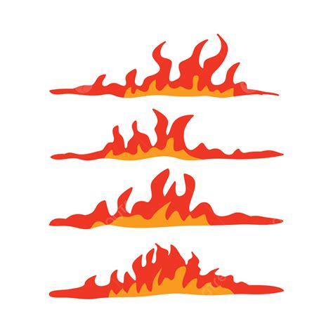 Realistic Fire Vector Hd Images Realistic Fire Design Illustration
