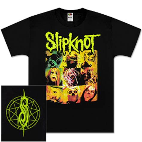Slipknot Group Square T Shirt