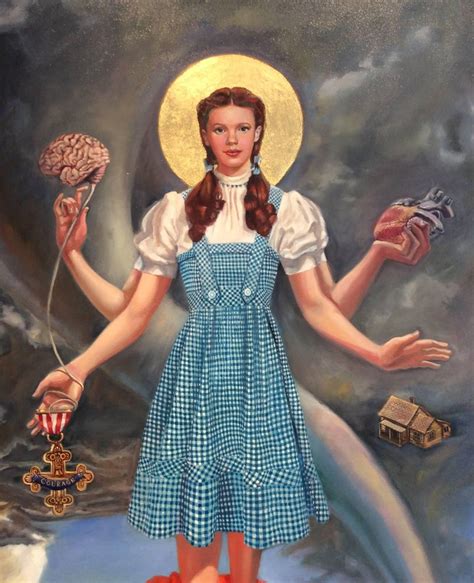 Carl Grauer The Dorothy Altarpiece Contemporary Wizard Of Oz Icon