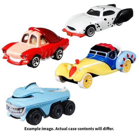 Hot Wheels Disney Character Car 2021 Mix 3 Case Of 8