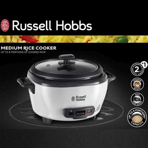 Buy Russell Hobbs Rice Cooker And Steamer Gcc W White Online